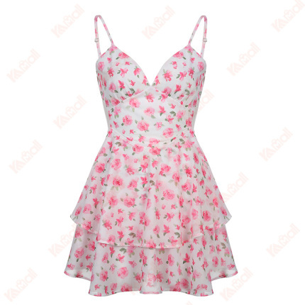 urban stylish sleeveless pink dresses